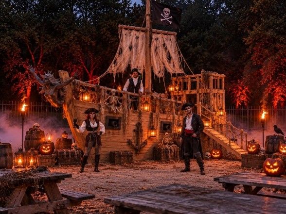 Scare zone Pirate Zone